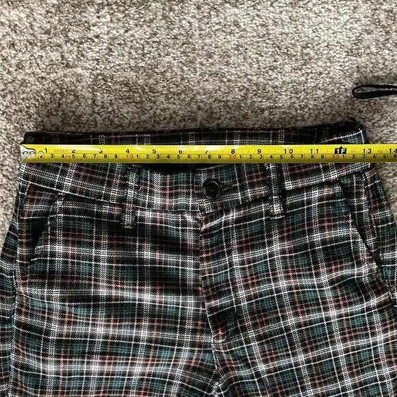 AE plaid straight leg pants - Picture 3 of 7